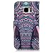 S7 Case,Samsung Galaxy S7 Case, Liujie Premium PU Leather Flip Folio Carrying Magnetic Closure Protective Shell Wallet Case Cover for Samsung Galaxy S7 (Elephant)
