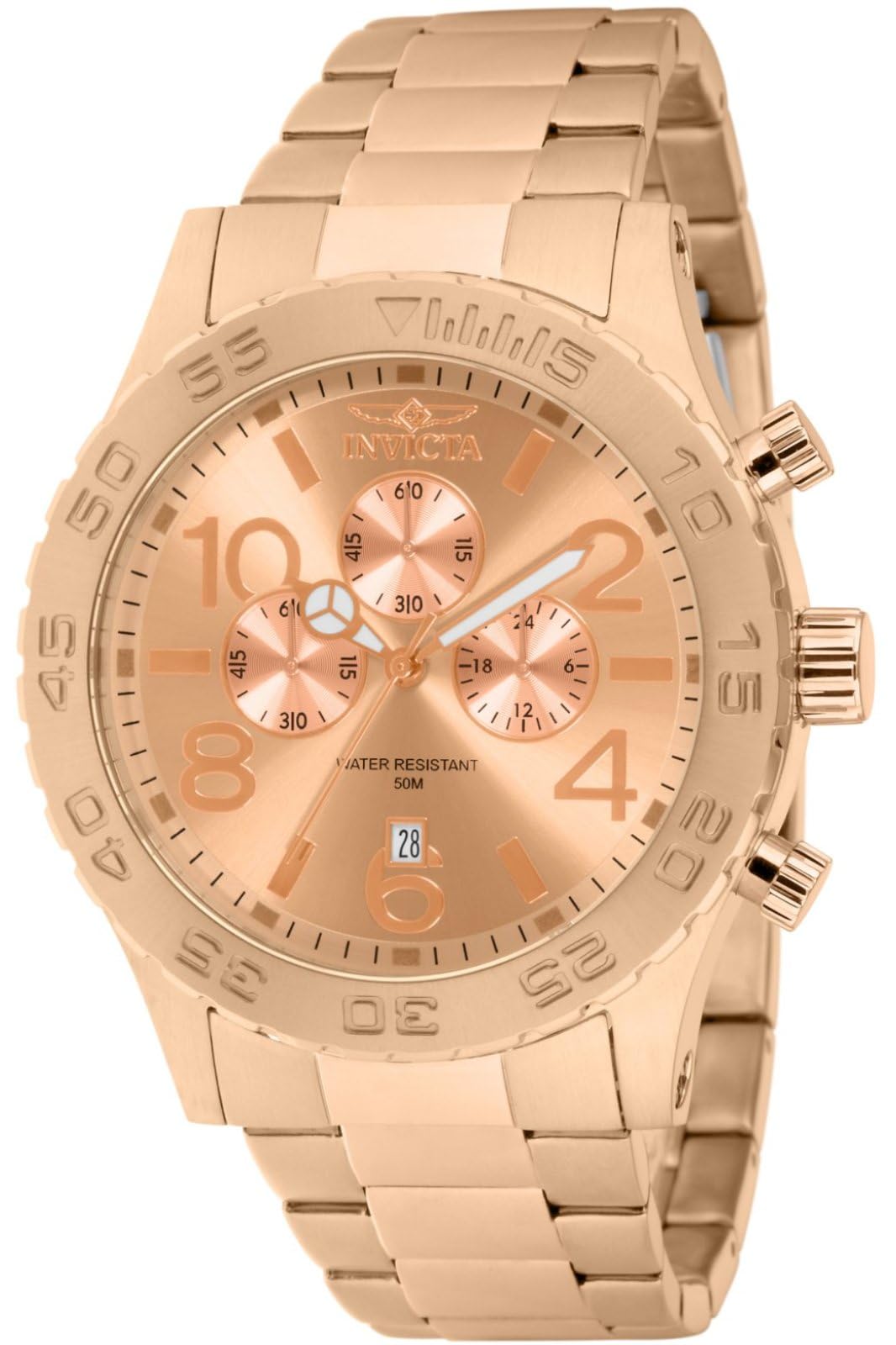 Invicta Specialty Stainless Steel Men's Quartz Watch - 50mm