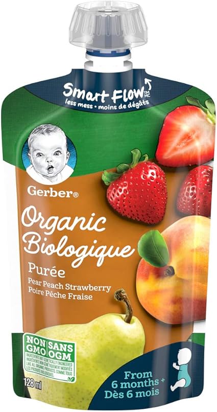 gerber strawberry baby food