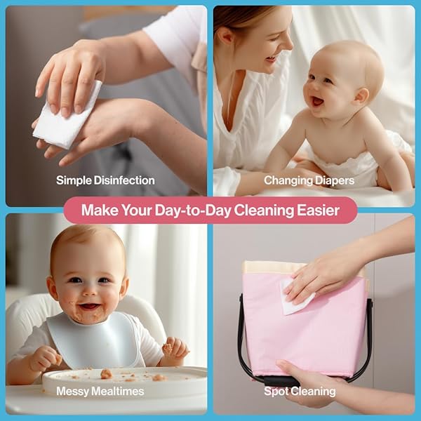 BABBLEROO DRY WIPES FOR BABY – 100% PLANT-BASED COTTON, HYPOALLERGENIC, FRAGRANCE-FREE, CHEMICAL-FREE, GENTLE FOR SENSITIVE SKIN, USE WET OR DRY FOR DIAPER CHANGES AND CLEANUPS– 200 WIPES