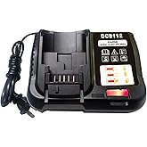 ANOPIW DCB112 Compatible with Dewalt 12V 20V Battery Charger to Charge DCB112 DCB115 DCB118 DCB102BP DCB107 to Charge 12V 20V MAX Lithium Battery DCB206 DCB205 DCB120...