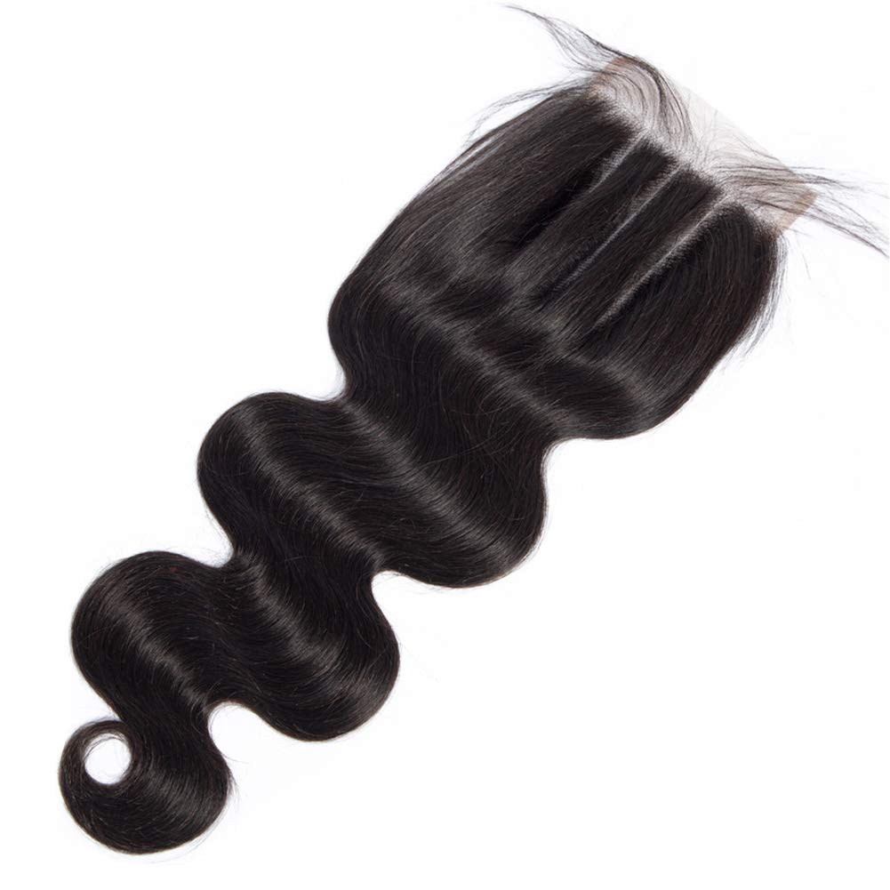 Amazon Com Brazilian Body Wave Hair 6x6 Lace Closure 100 Human