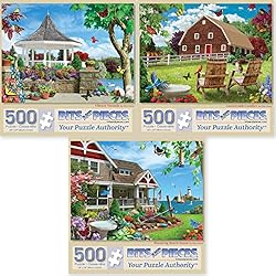 Bits and Pieces - Value Set of Three (3) 500 Piece