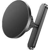 DMLENGOIN Magnetic Golf Cart Phone Holder Compatible with MagSafe iPhone 12-17, Secure Fits for EZGO Club Car Yamaha Icon Cart Models, Universal Golf Accessories Gift for Men Women