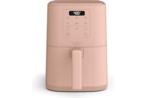 bella 4Qt Slim Air Fryer, Fits-anywhere™ Kitchenware, EverGood™ Ceramic Nonstick Coating, Adjustable Temperature, 6 Preset Co