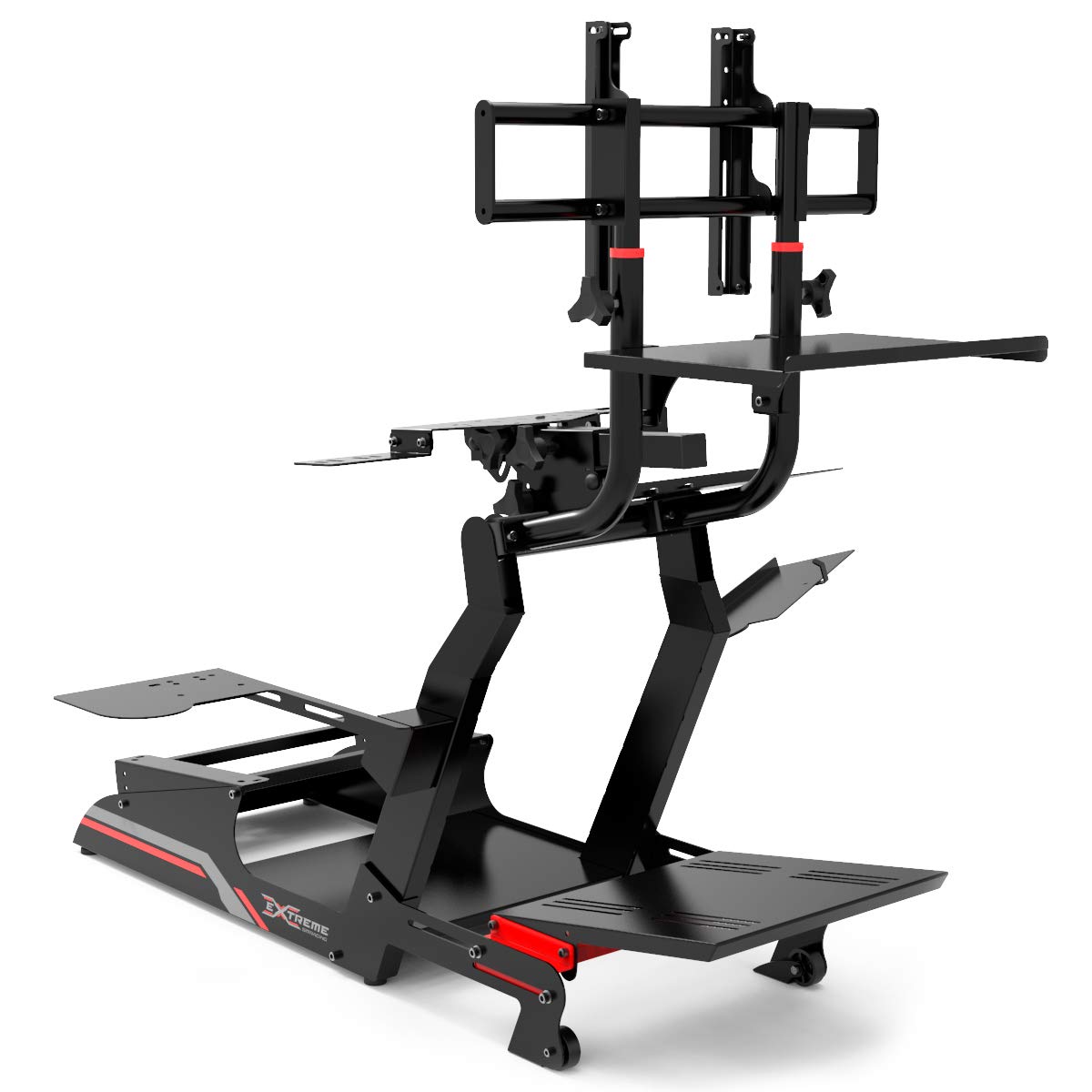 Extreme Simracing Cockpit CHASSI 3.0 Racing Simulator For Logitech G25, G27, G29, G920, G923, SIMAGIC,Thrustmaster And Fanatec - Heavy Dutty Construction - Complet With all Accessories - NOSEAT