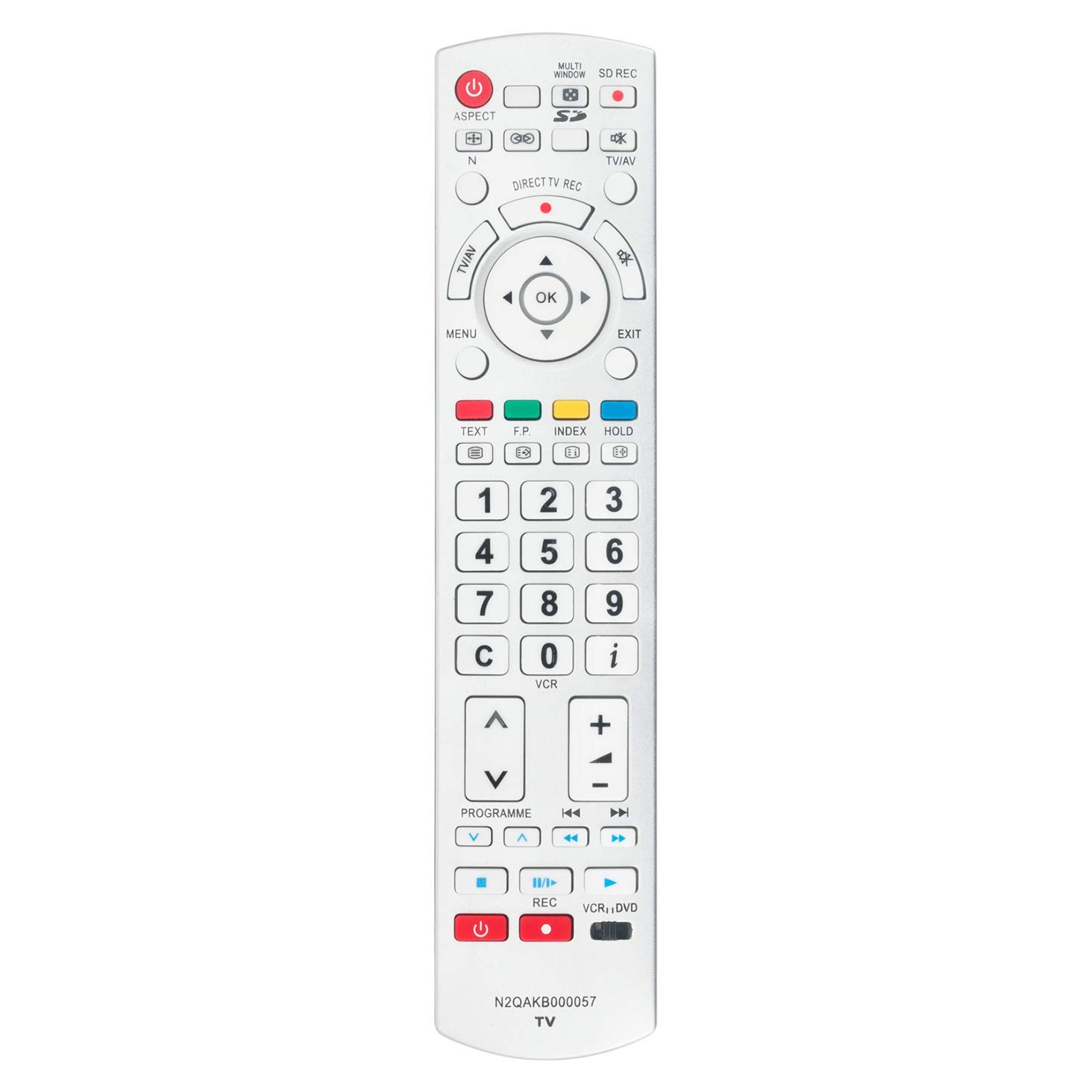 VINABTY N2QAKB000057 Remote Control for Panasonic LED Plasma HDTV TV