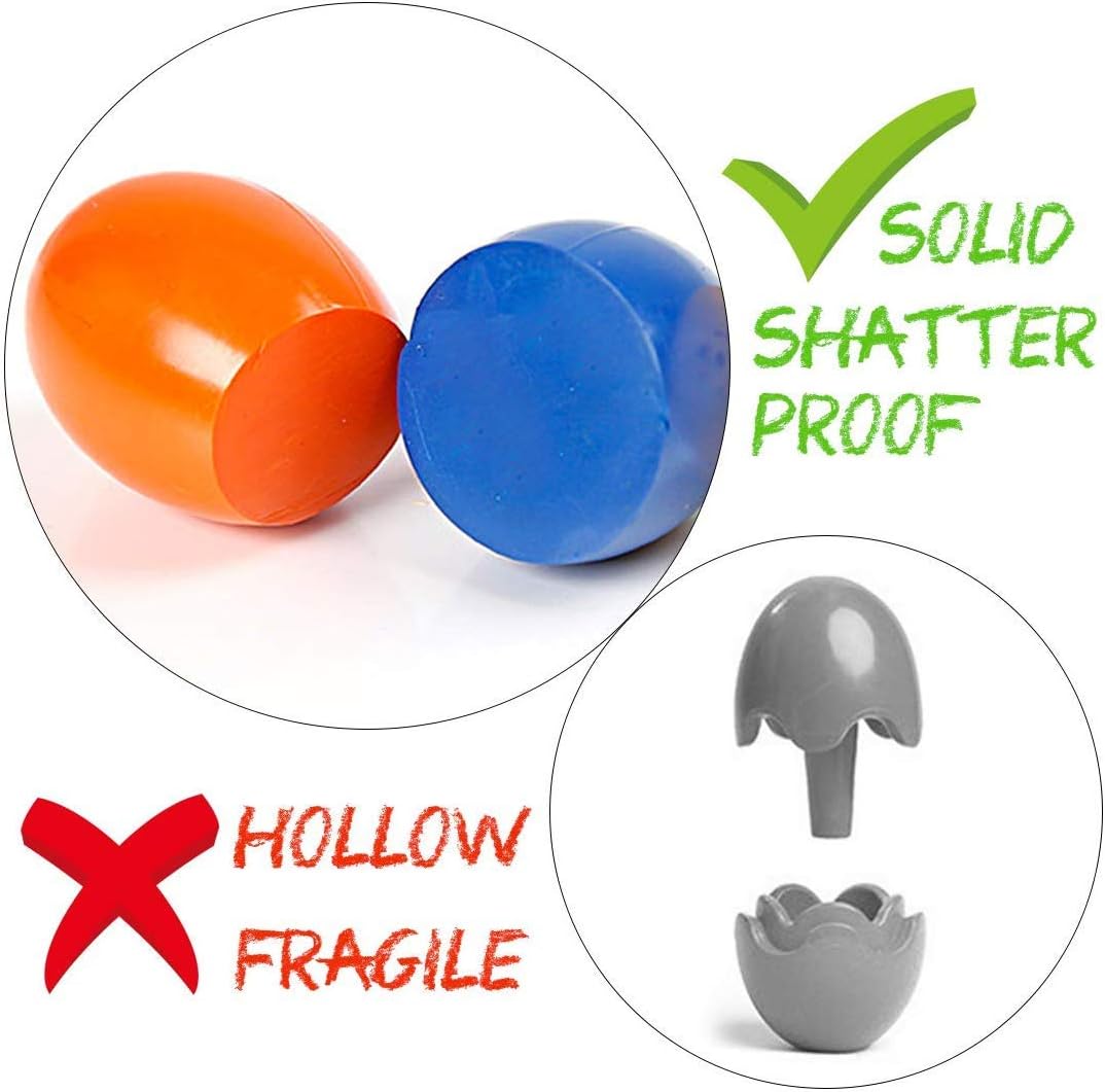 Crayons for Toddlers, Palm Grip Crayons Set 9 Colors Non Toxic Crayons Washable Paint Crayons Stackable Toys for Kids, Baby, Children, Boys and Girls(Egg-Shaped): Office Products
