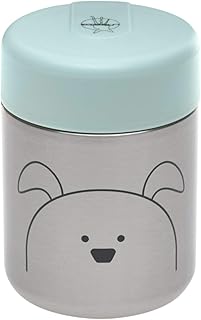 LÄSSIG Baby Kinder Thermo Warmhaltebox Brei Snacks auslaufsicher Edelstahl/Little Chums Dog