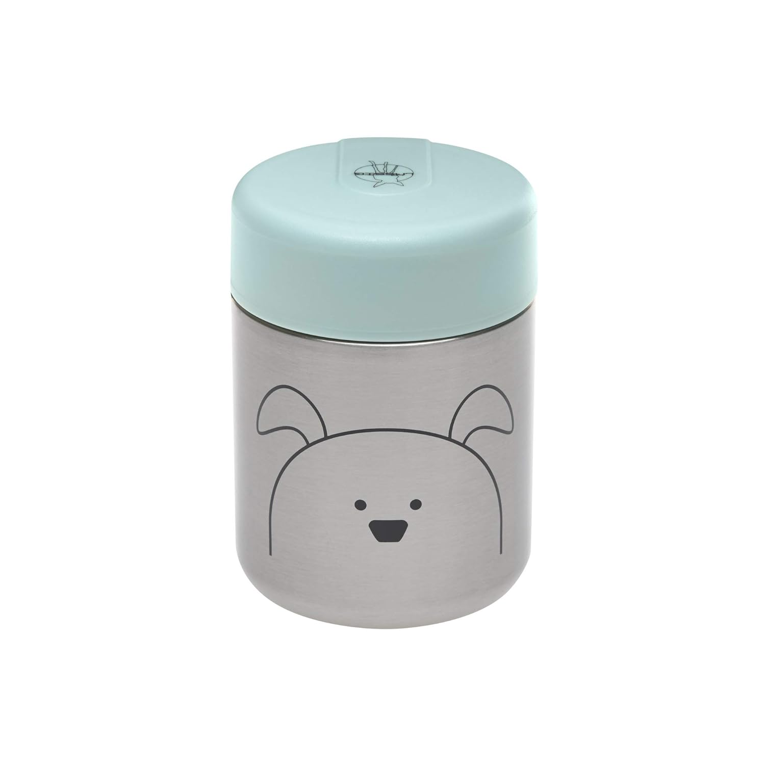 LÄSSIG Baby Kinder Thermo Warmhaltebox Brei Snacks auslaufsicher Edelstahl/Little Chums Dog