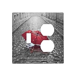 Red Umbrella Paris Tower Combination Single