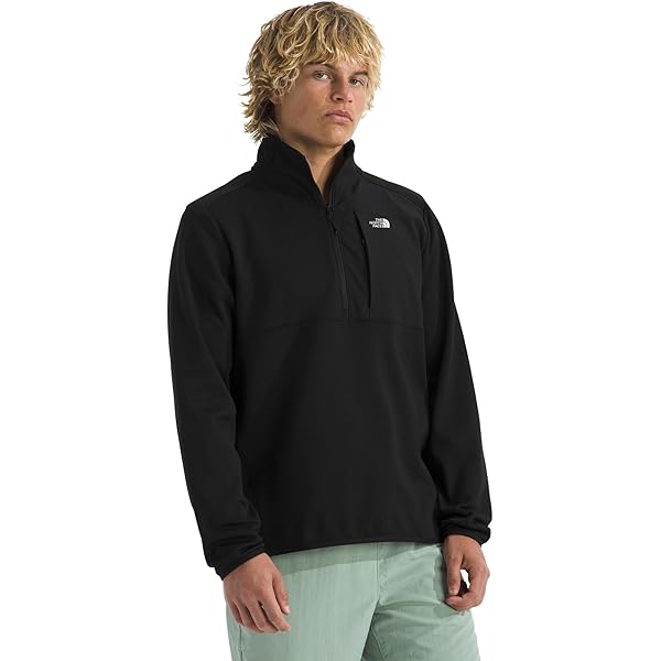 THE NORTH FACE Men's Astro Ridge ¼ Zip, TNF Black, Small at Amazon