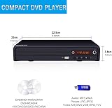 WISCENT All-Region DVD Player with HDMI USB TV Remote (No Blu-ray) view 5