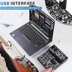 4 Channel Audio Mixer with 99 Sound Effects for