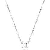 Aimber 18K Gold Plated Astrology Necklace for Women Jewelry,12 Zodiac Pendant Horoscope Constellations Necklace