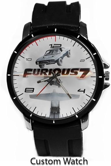 Amazon Com Printed The Fast And The Furious 7 Custom Watch Clothing