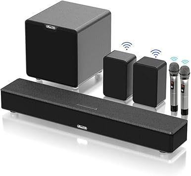 using soundbar for karaoke