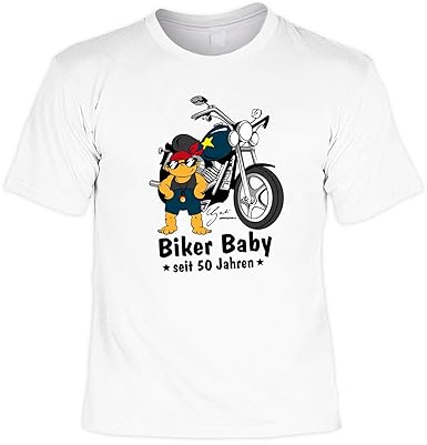 Motorradfahrer Lustiges Biker Herren T Zum 50 Geburtstag