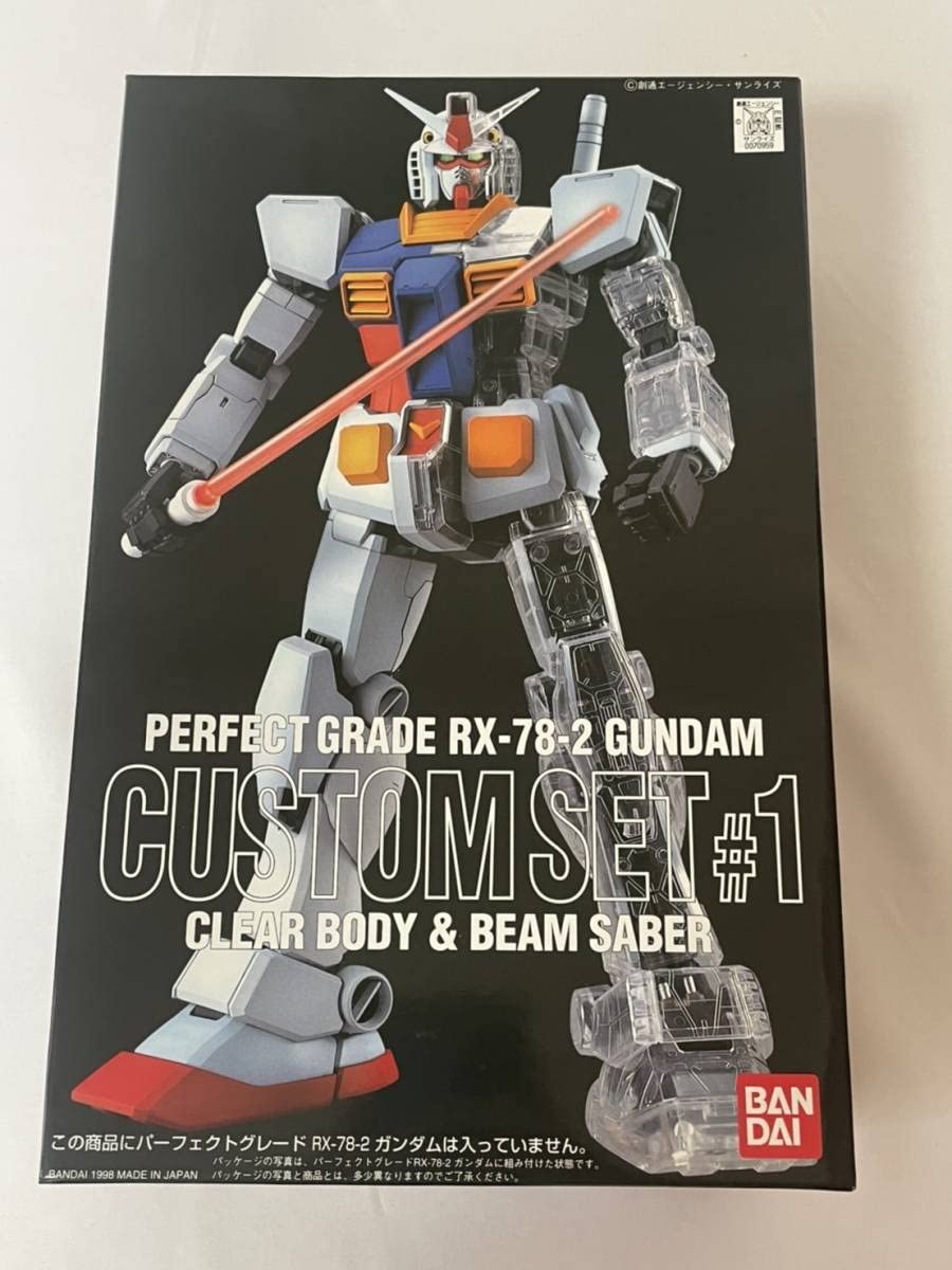 Pg Rx 78 Beam Riffle Mua Unassembled PG RX-78-2 Custom Set #1 Beam Saber Clear Body 1/60 ...