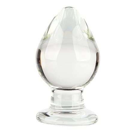 Beauty7 Extra Groß Glas Butt Plug Anal Dildo (Ø 59mm) - 006