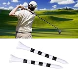 Zivisk Bamboo Golf Tees 70mm 100 Count White 2-3/4 Inch Wooden Tees view 5