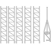 ROHN 45G Series 60' Basic Tower Kit