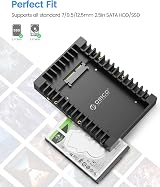5 Packs ORICO 2.5 to 3.5 SSD HDD Drive Bay Adapter SATA III Caddy Bracket Tray view 5