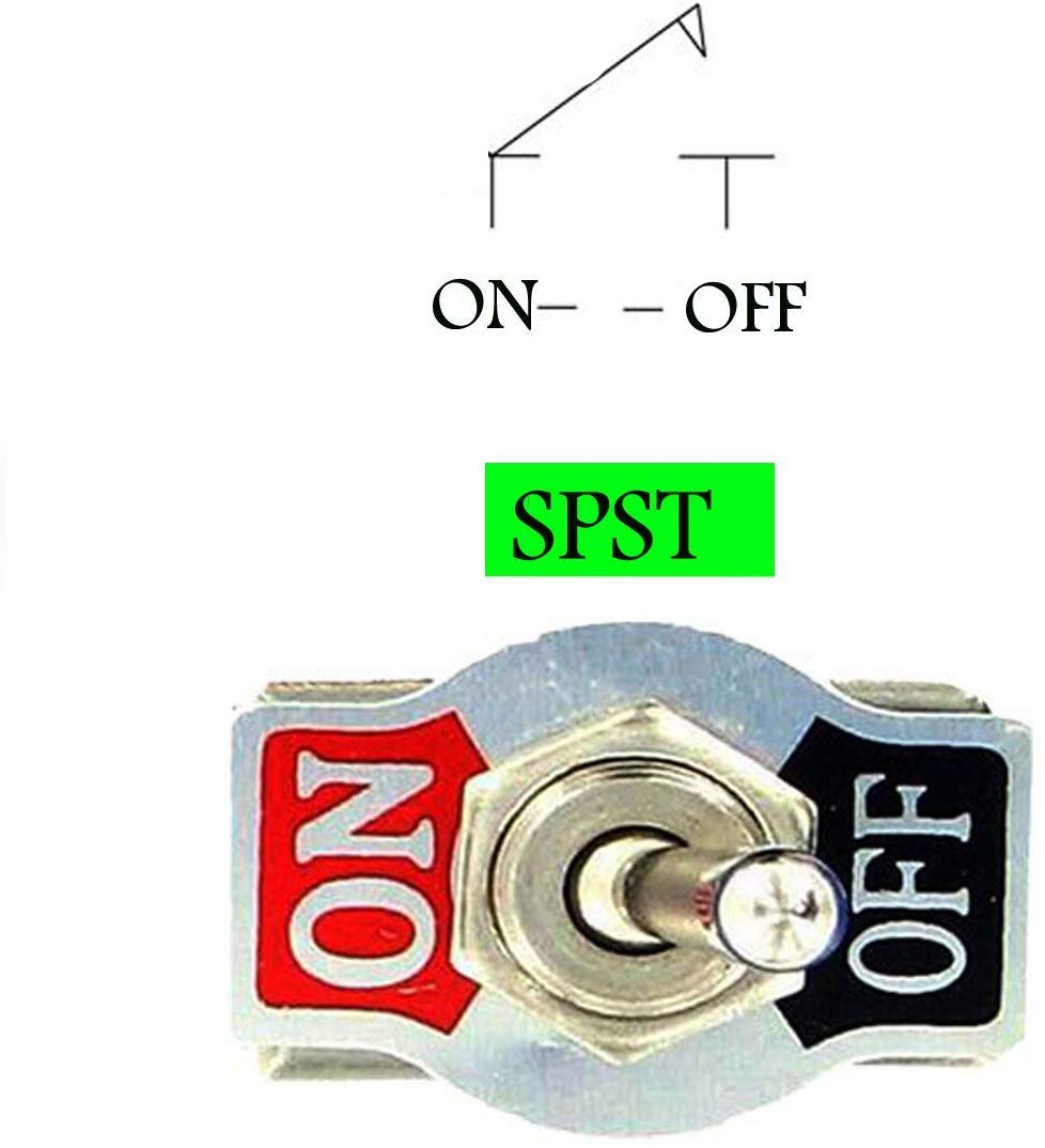 Mua GTIWUNG Toggle Switch 1 Circuit 2 Contact Flick Switch Single Joint ...