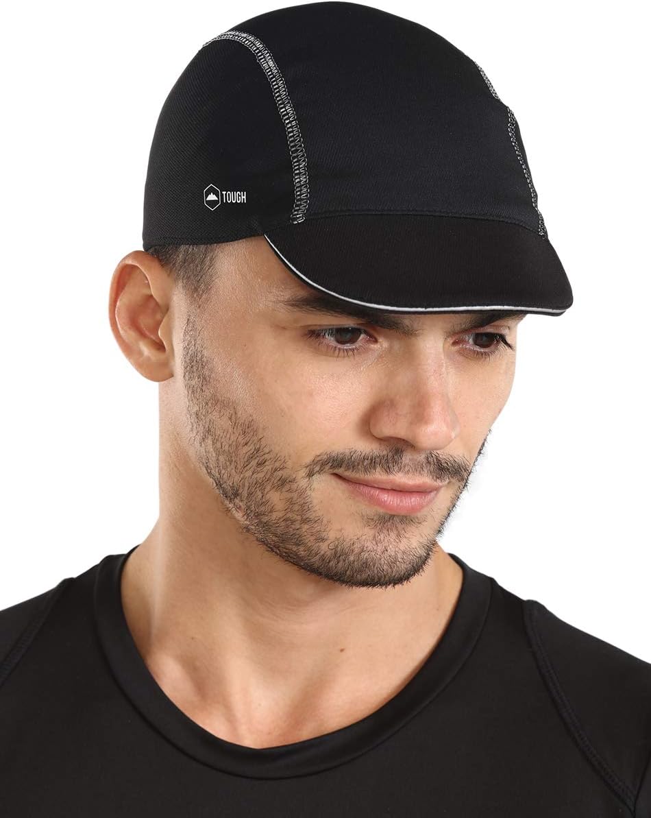 Cycling Cap Under Helmet Bike Hat Bicycle Helmet Liner Biking Skull Cap with Reflective