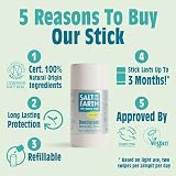 Salt Of The Earth Refillable Unscented Natural Deodorant 84g UK Made view 2