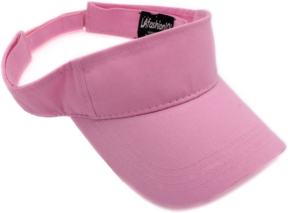 LAfashion101 Sun Sports Visor Hat Cap - Classic Cotton for Men Women