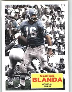 2009 Topps Flashback #FB3 George Blanda - Houston Oilers ...