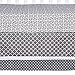 Gray Ombre Abstract Geometric Stripe 3 Piece Baby Crib Bedding Set