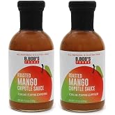 Bronco Bob's Roasted Mango Chipotle Sauce 15.5oz (Pack of 2)