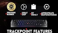 LeFix 3 x Low Profile Trackpoint Caps Replacement