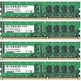 8GB KIT (4 x 2GB) For Dell Inspiron Desktop Series 560 560s 570 580 580s I580. DIMM DDR3 NON-ECC PC3-8500 1066MHz RAM Memory. Genuine A-Tech Brand.