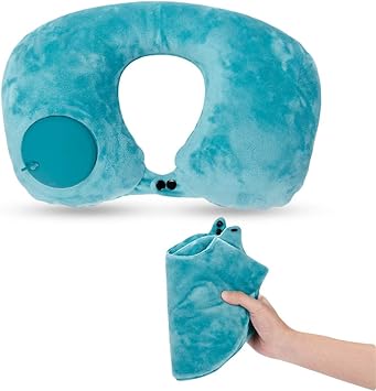 Amazon Com Inflatable Neck Pillow Airplane Pillow Inflatable