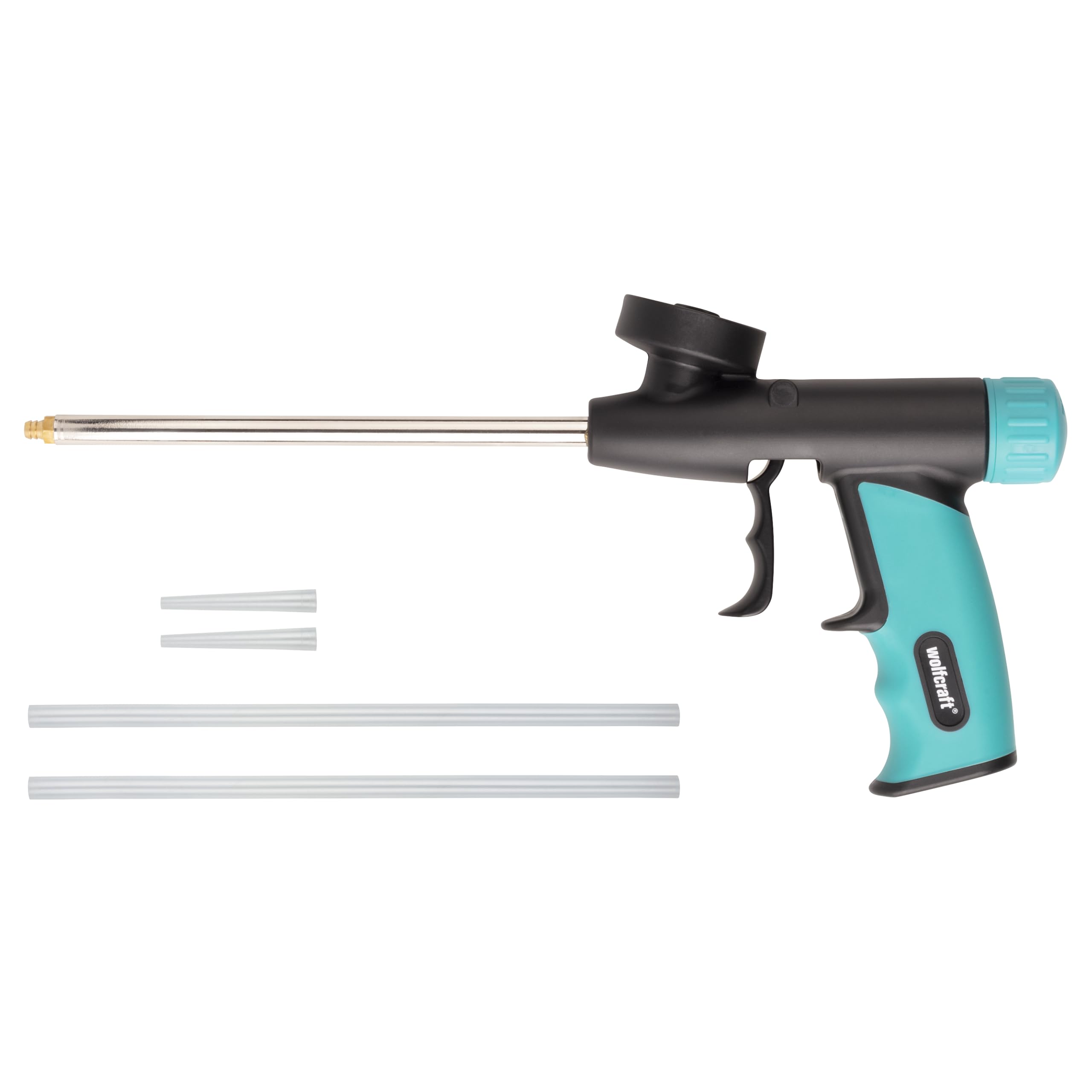 wolfcraft Foam Applicator Gun I 4342000 I for Accurate Sealing, Insulating, and Gluing