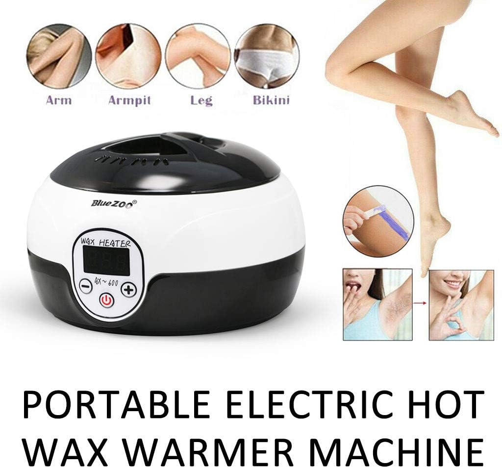 Wax Warmer Hair Removal Waxing Kit Wax Melts Wax Beans for Full Body, Legs, Face, Home Waxing Kit for Women and Men
