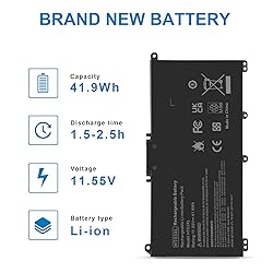 Futurebatt HT03XL L11119-855 Laptop Battery for HP