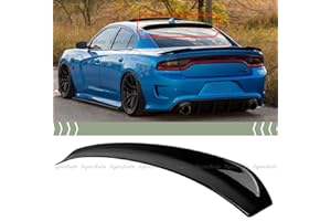 SYON AUTO FITS 2015-2021 Dodge Charger Glossy Black Duckbill Style Rear Window ROOF Spoiler LID