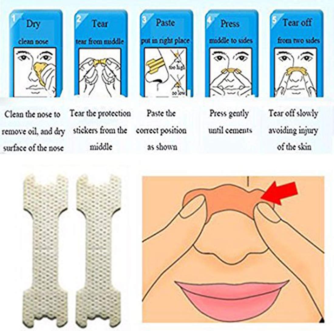 50-300 Count Nasal Strips Better Breath Anti Snoring (66mm*19mm) (300): Health & Personal Care