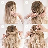 jingxinxin U Shaped Hair Pins Gold French Blonde Bobby Buns Clips Updos 100 Pcs view 8