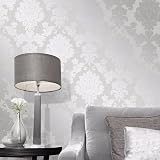 Fine Decor FD41970 Quartz Damask Wallpaper Gold 33ft 53cm Wide 64cm Repeat view 8