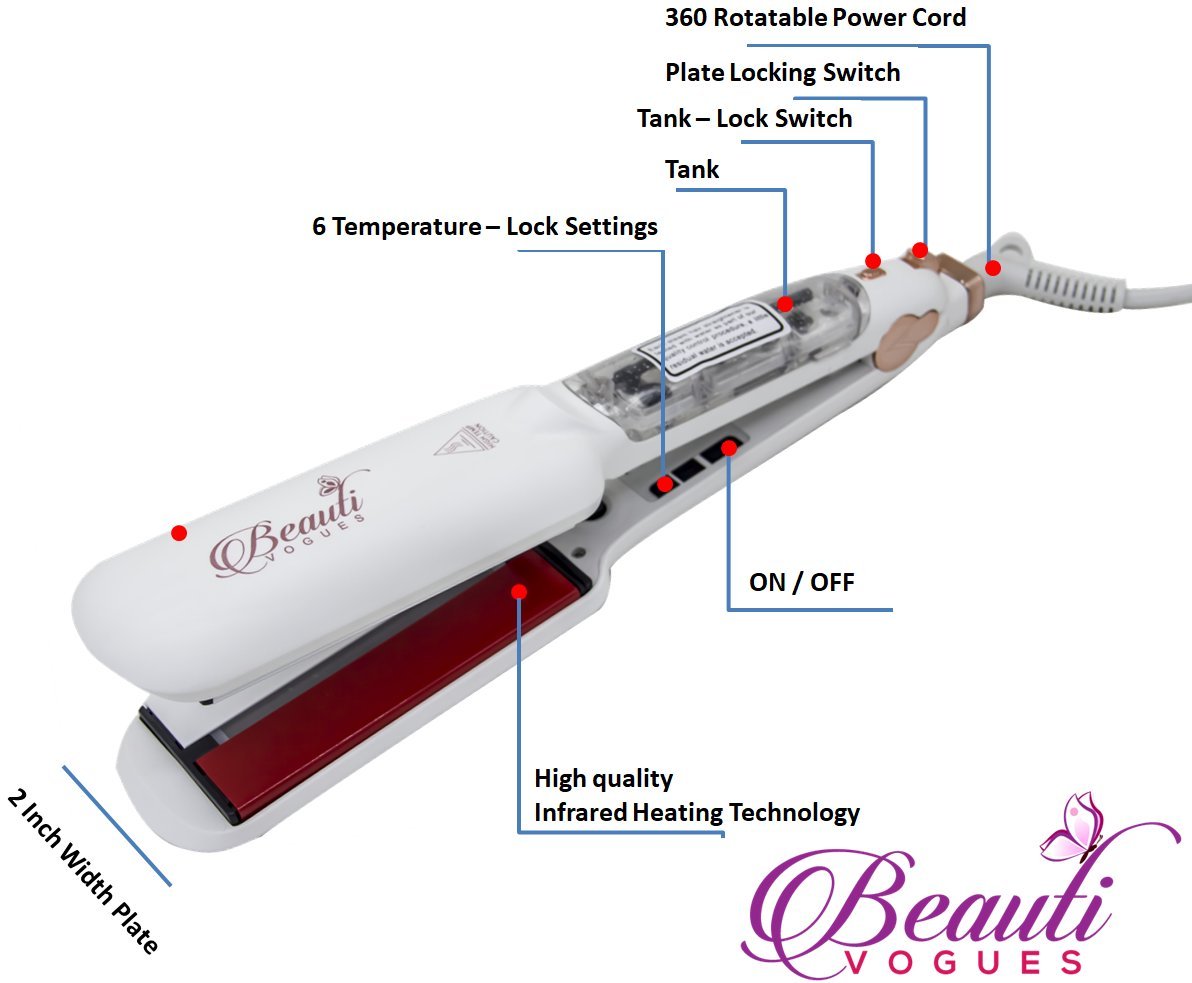 professional steam and infrared styler