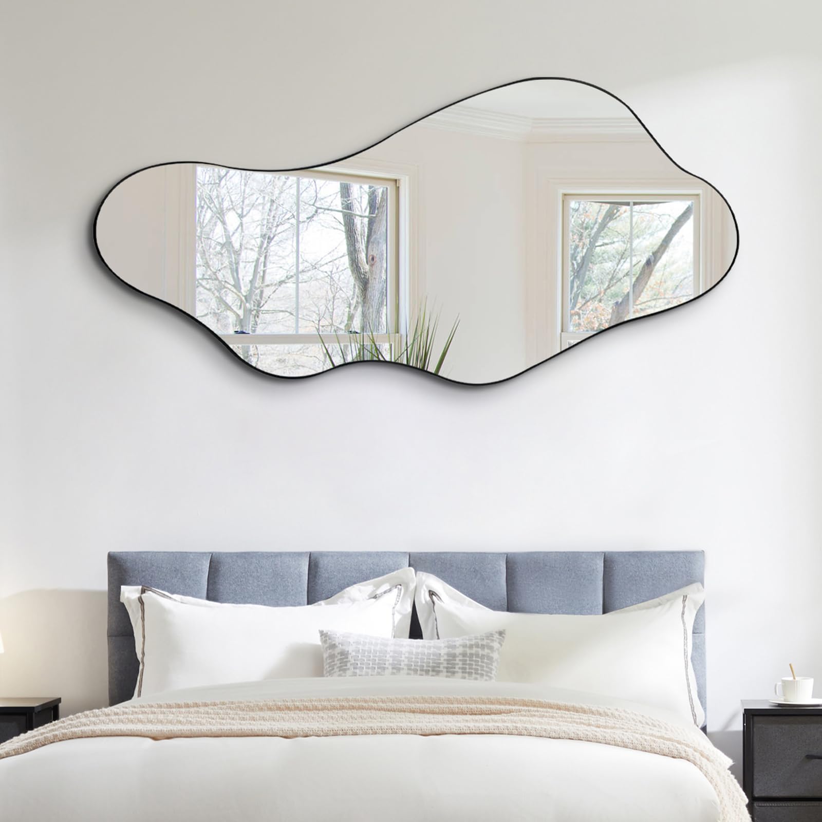 DAOYIJIAJU Irregular Mirror Full Length, 63