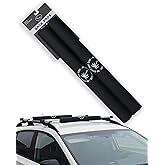 Ho Stevie! Surfboard/SUP Round Roof Rack Pads (Set of 2 Pads, 28" or 17") for Cars with Crossbars (28")