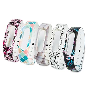 Fit-power Colorida Ersatzband für Xiaomi Mi Band 2 Band intelligentes Zubehör Armband (No Tracker)