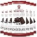 Lakanto Sugar Free Chocolate Bars - Dark Chocolate, Sweetened with Monk Fruit Sweetener, 3g Net Carbs, Keto, Gluten Free, All Natural, Snack, Hot Chocolate, Truffle (Original Chocolate - 8 Pack)