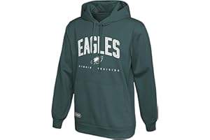 Outerstuff NFL Men's Up Field Team Colors Pullover Performance Fleece Hoodie